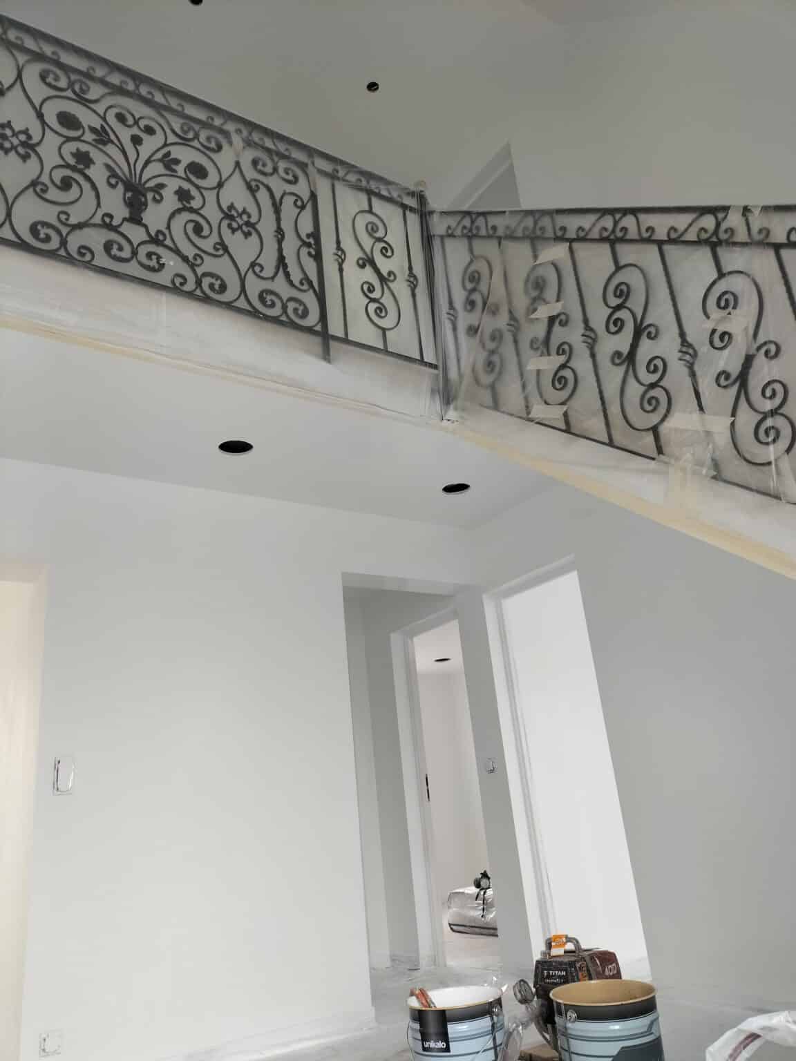 Peinture décorative à Dreux – application de teintes modernes dans une maison rénovée